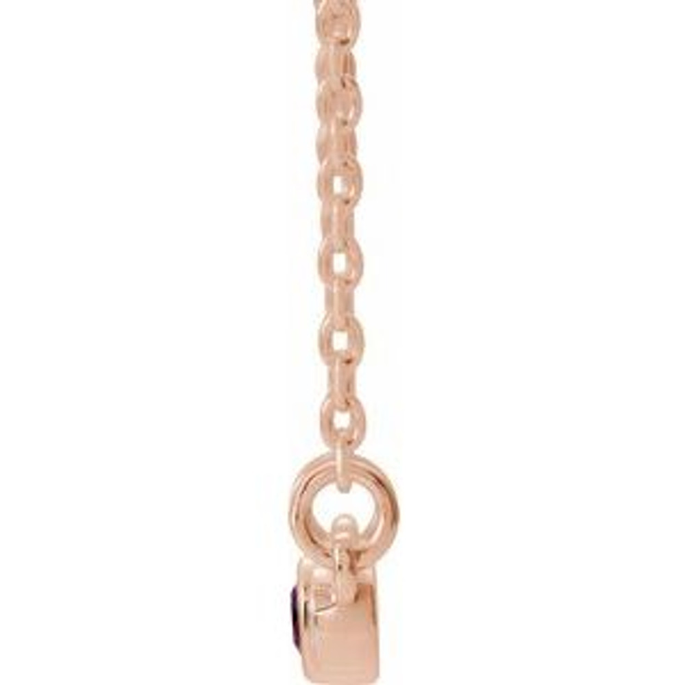 Charm your June-born girl with this beautiful alexandrite pendant.