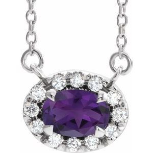Make a glamorous statement with this stunning amethyst pendant.