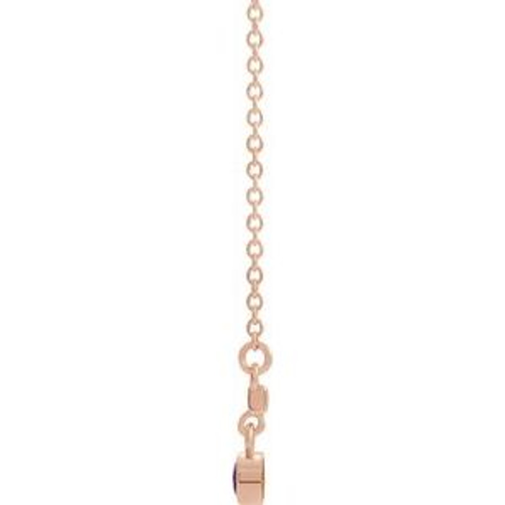 Make a glamorous statement with this stunning amethyst pendant.
