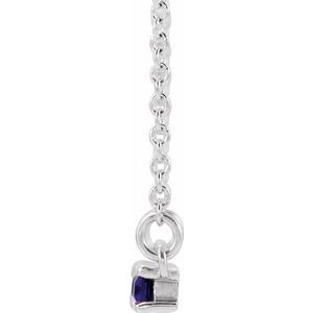 Make a glamorous statement with this stunning amethyst pendant.