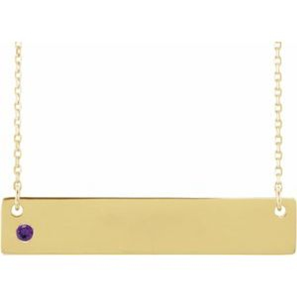 Make a glamorous statement with this stunning amethyst pendant.