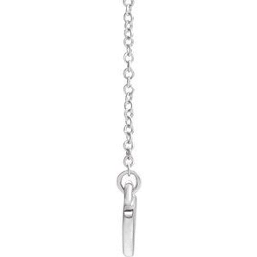 Charm your March-born girl with this beautiful gemstone pendant.