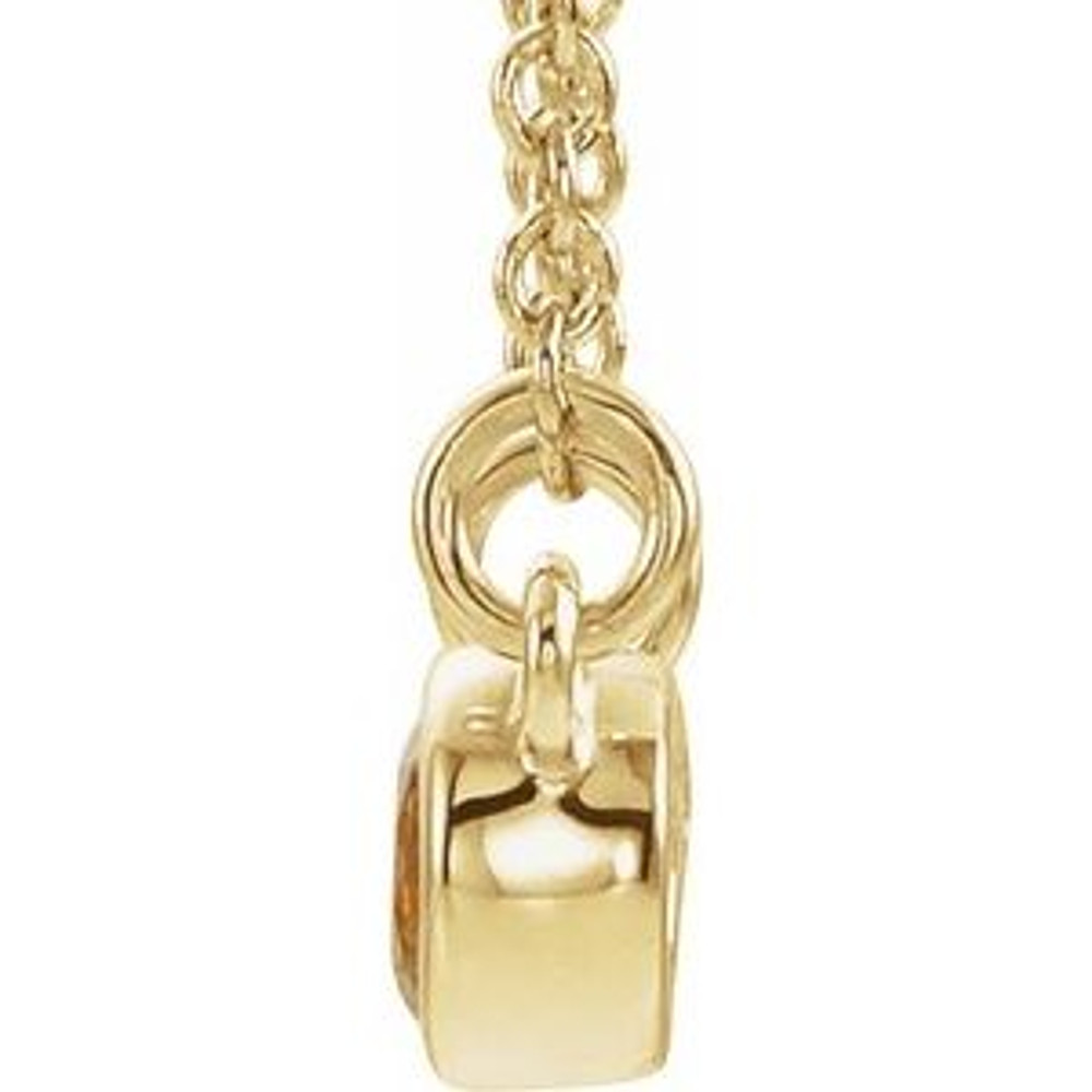 Celebrate their November birthday with this smart and stylish citrine pendant.