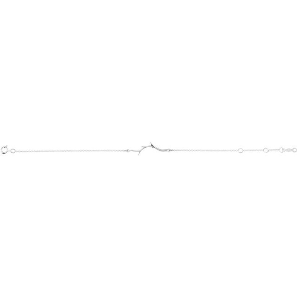 This sterling silver branch bar bracelet elevates any attire.