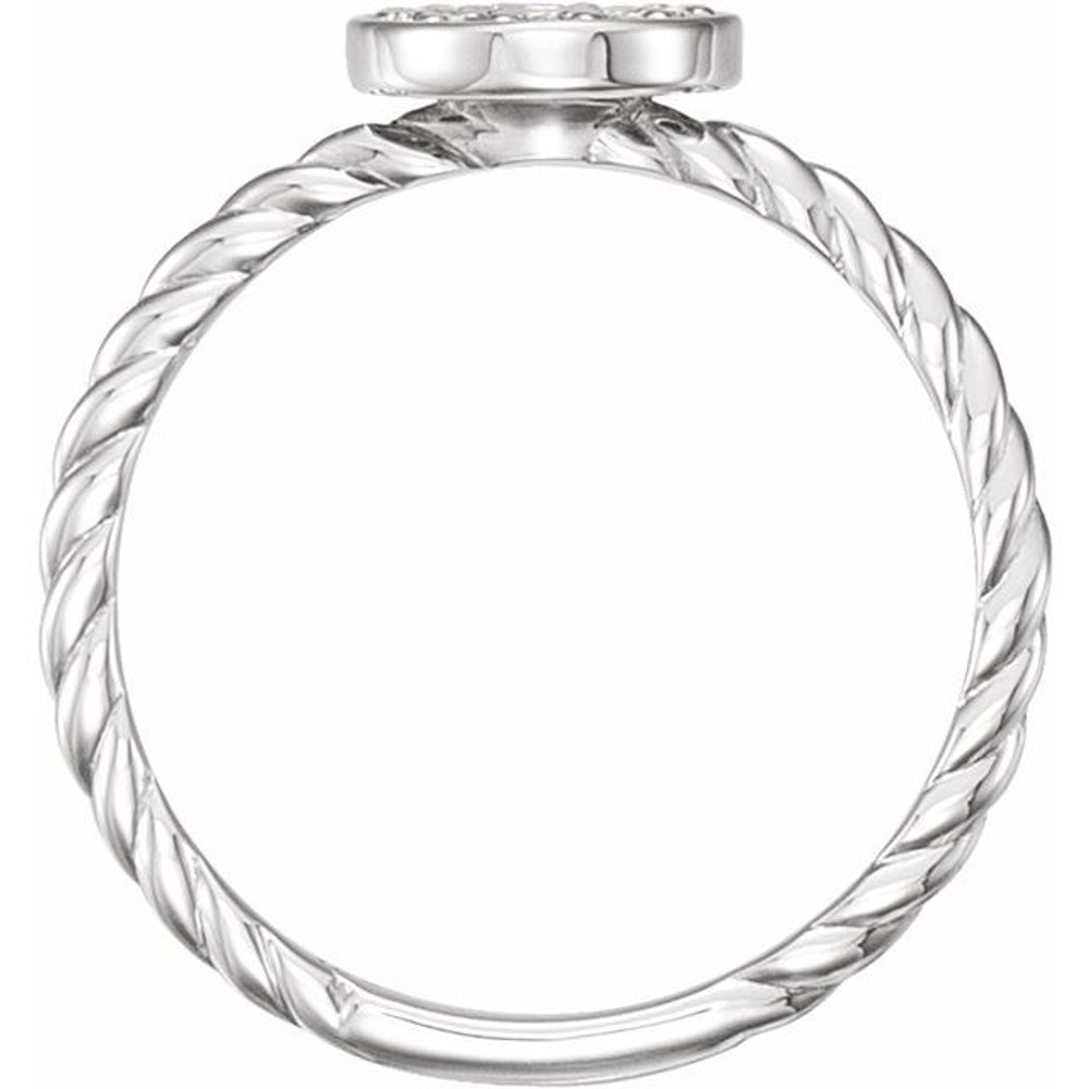 A cluster ring, with its many interconnected stones, symbolises the strength that comes from unity.