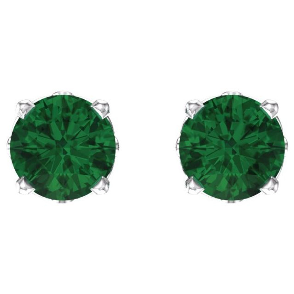 Emerald, the birthstone for May, has been beloved for millennia, evoking rebirth and renewal. Widely regarded as the definition of green, emerald is the perfect color for spring. From the poetic description of Ireland as the Emerald Isle to the vibrant green of the famed gemstone itselfthe May birthstone emerald has captured hearts and minds through the ages.
 
Variations of this rich green color suggest soothing, lush gardens. Legend has it that emerald has the power to make its wearer more intelligent and quick-witted, and it was once believed to cure diseases like cholera and malaria. Today, it's the gemstone given for the 20th and 35th wedding anniversaries.