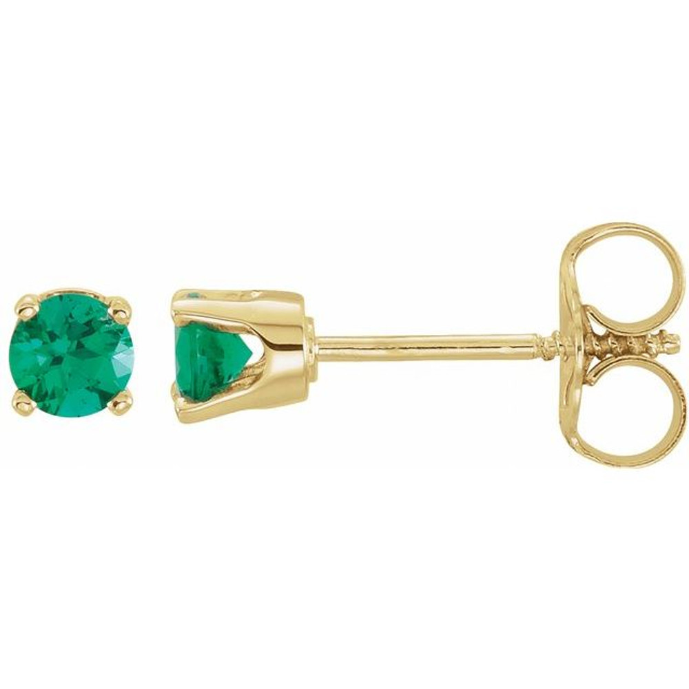 Emerald, the birthstone for May, has been beloved for millennia, evoking rebirth and renewal. Widely regarded as the definition of green, emerald is the perfect color for spring. From the poetic description of Ireland as the Emerald Isle to the vibrant green of the famed gemstone itselfthe May birthstone emerald has captured hearts and minds through the ages.
 
Variations of this rich green color suggest soothing, lush gardens. Legend has it that emerald has the power to make its wearer more intelligent and quick-witted, and it was once believed to cure diseases like cholera and malaria. Today, it's the gemstone given for the 20th and 35th wedding anniversaries.
