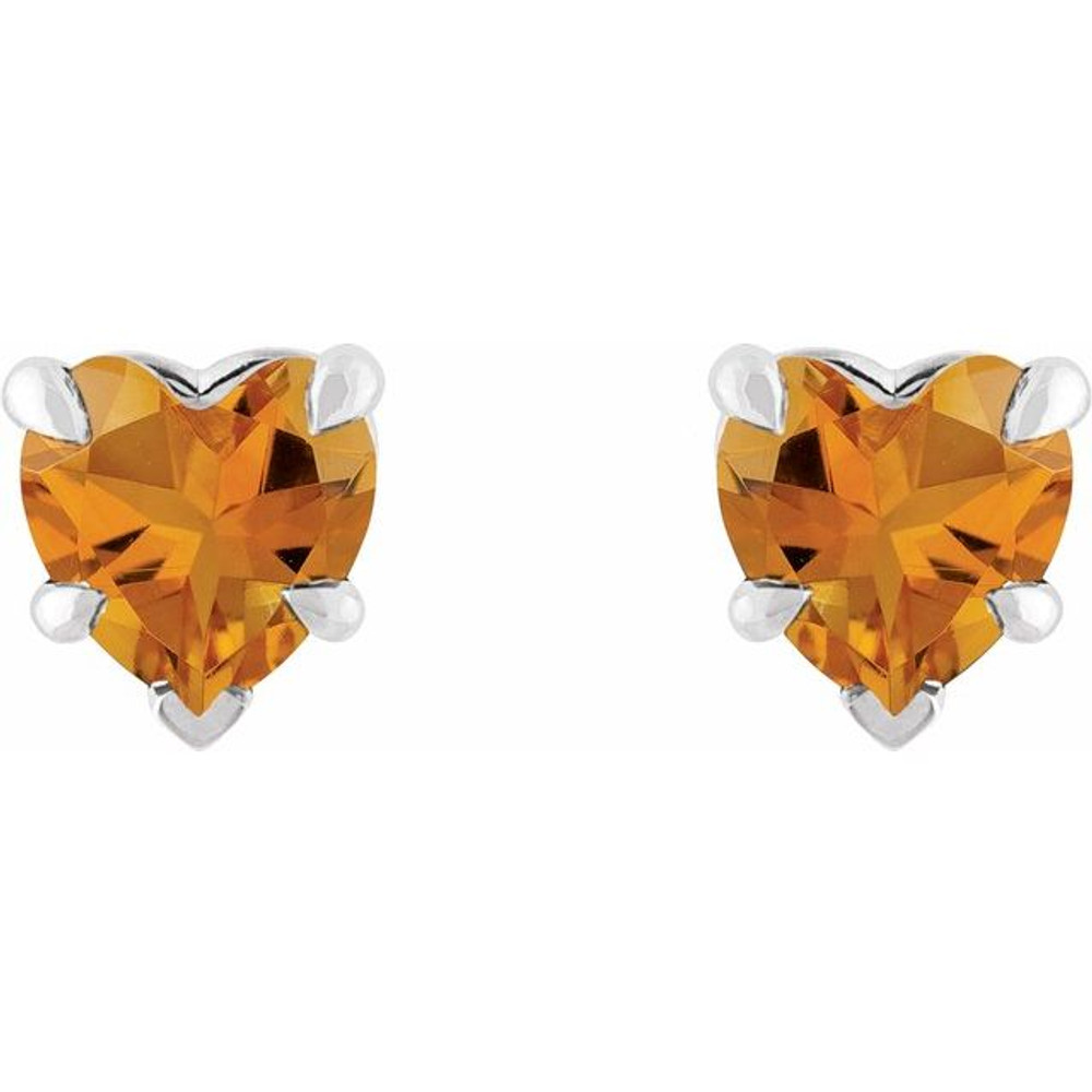 Celebrate your November birthday with these sophisticated citrine earrings.