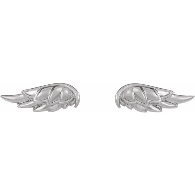 Enhance your everyday look with these inspiring and charming angel earrings.