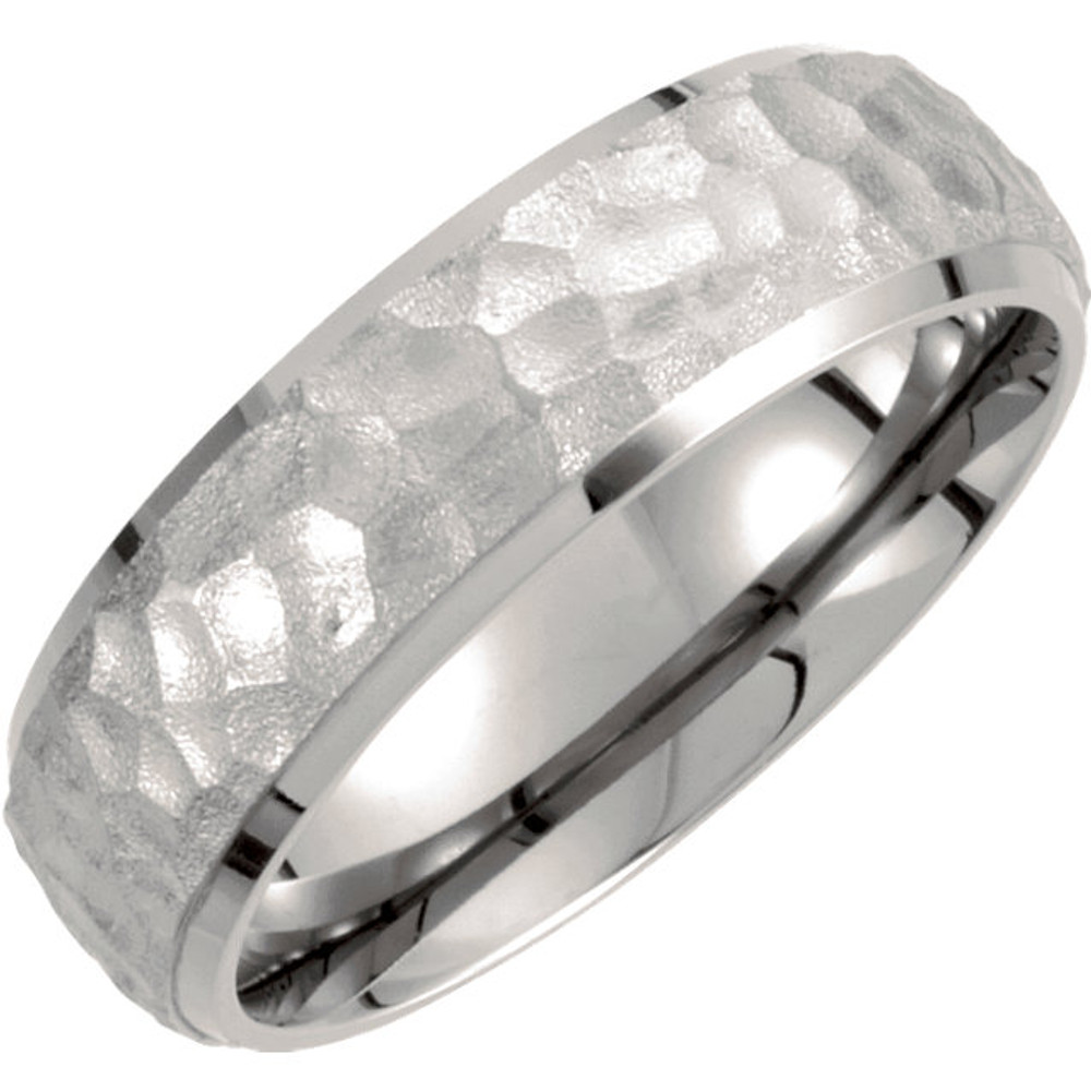 Product Specifications

Quality: Titanium

Style: Men's Wedding Band

Ring Sizes: 7-12.00 ( Whole & Half Sizes )

Width: 7mm

Surface Finish: Hammered