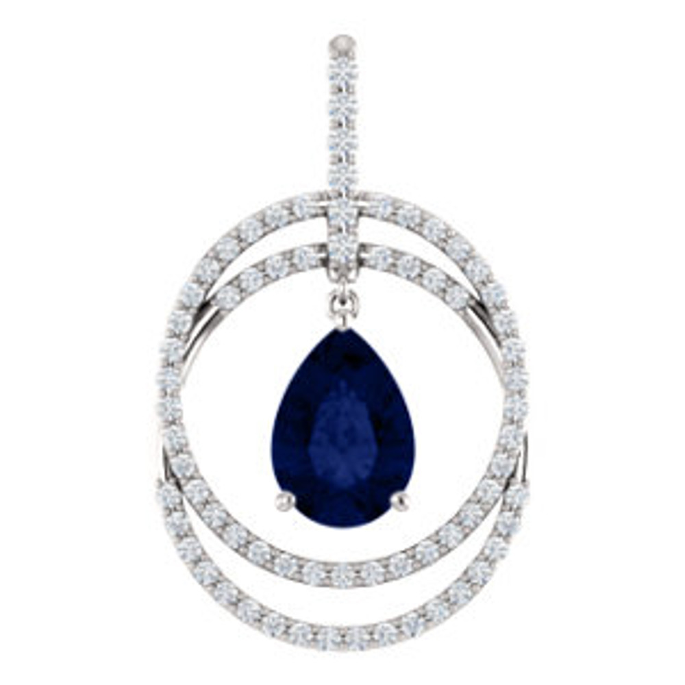 Blue Sapphire's breathtaking color symbolizes loyalty and trust. It celebrates September birthdays.