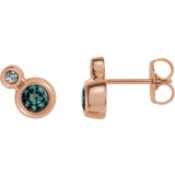 The perfect gift for her June birthday, these earrings offer eye-catching style