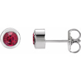 The birthstone of July, rubies symbolize royalty, power and passion, and are said to bring vitality, courage, romance and friendship to those who wear them. These brilliant ruby earrings are the perfect piece for your special someone.