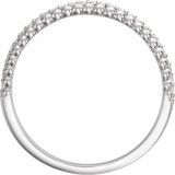 She'll be delighted to receive this charming diamond ring.
