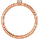 She'll be delighted to receive this charming diamond ring.
