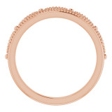 She'll be delighted to receive this charming diamond ring.