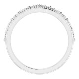 She'll be delighted to receive this charming diamond ring.