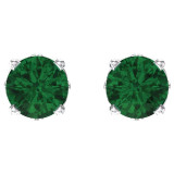 Emerald, the birthstone for May, has been beloved for millennia, evoking rebirth and renewal. Widely regarded as the definition of green, emerald is the perfect color for spring. From the poetic description of Ireland as the Emerald Isle to the vibrant green of the famed gemstone itselfthe May birthstone emerald has captured hearts and minds through the ages.
 
Variations of this rich green color suggest soothing, lush gardens. Legend has it that emerald has the power to make its wearer more intelligent and quick-witted, and it was once believed to cure diseases like cholera and malaria. Today, it's the gemstone given for the 20th and 35th wedding anniversaries.