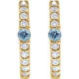These aquamarine earrings add a touch of elegance to any ensemble.
