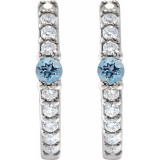 These aquamarine earrings add a touch of elegance to any ensemble.