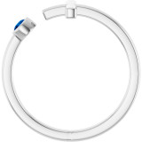 Share your faith when you wear this gemstone cross ring in 14k white gold.