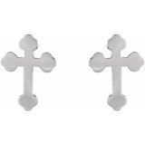 A subtle nod to their faith, these cross earrings are certain to be treasured.