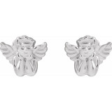 Enhance your everyday look with these inspiring and charming angel earrings.