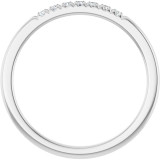 Make the celebration magical with this diamond anniversary band.