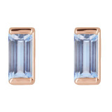 These tanzanite stud earrings capture her attention with their striking anytime style.