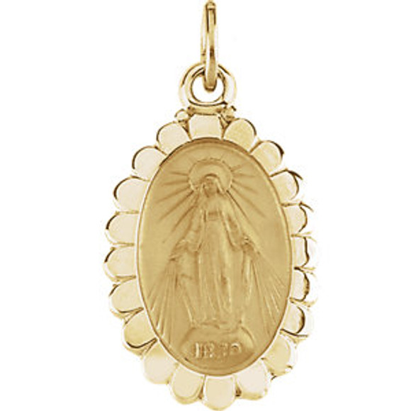 This beautifully-crafted 14k yellow gold pendant Approximate length of 17mm and the width is 11mm.