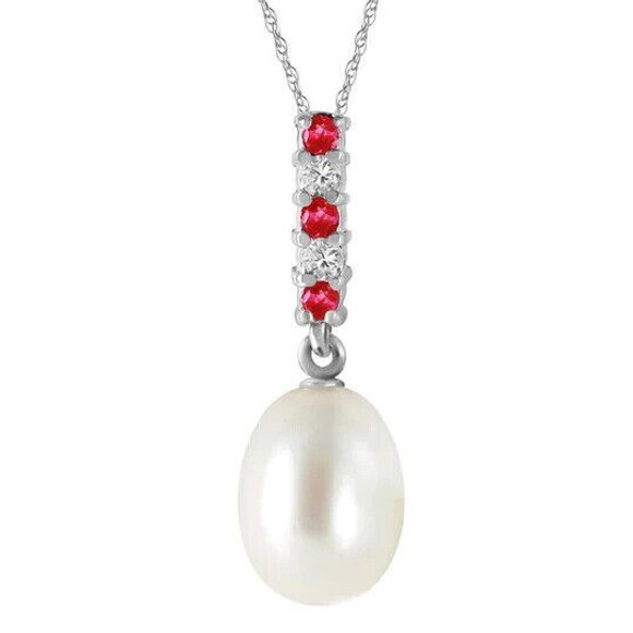 This gorgeous, affordable ruby necklace is perfect for you or a loved one. Forged by hand with passion and precision, this piece is a pure example of how beautiful it is when gemstones and gold come together to form exquisite jewelry that will dazzle the eye and last for generations to come. Available in 14K yellow, white or rose gold.