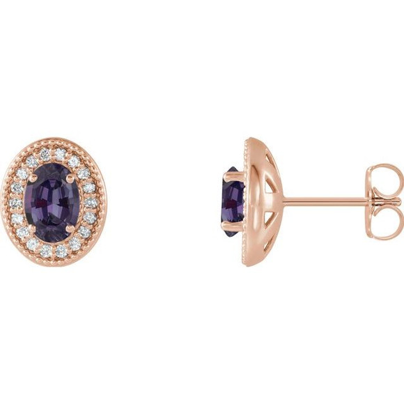 The perfect gift for her June birthday, these earrings offer eye-catching style