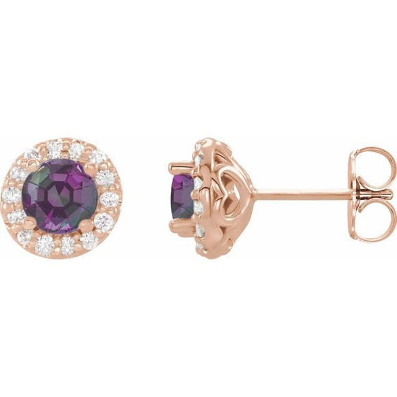 The perfect gift for her June birthday, these earrings offer eye-catching style