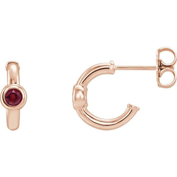 The birthstone of July, rubies symbolize royalty, power and passion, and are said to bring vitality, courage, romance and friendship to those who wear them. These brilliant ruby earrings are the perfect piece for your special someone.