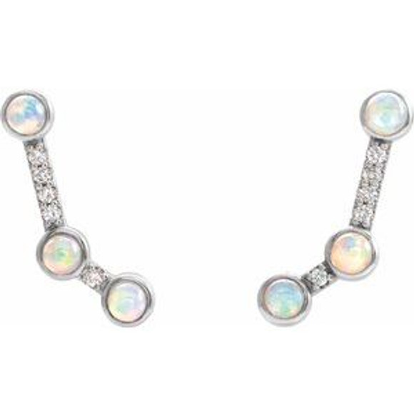 The ancient Greeks believed opals gave their owners the gift of prophecy and guarded them from disease. Europeans have long considered the gem a symbol of hope, purity, and truth. Opal is considered an October birthstone. Some people think it's unlucky for anyone born in another month to wear an opal.