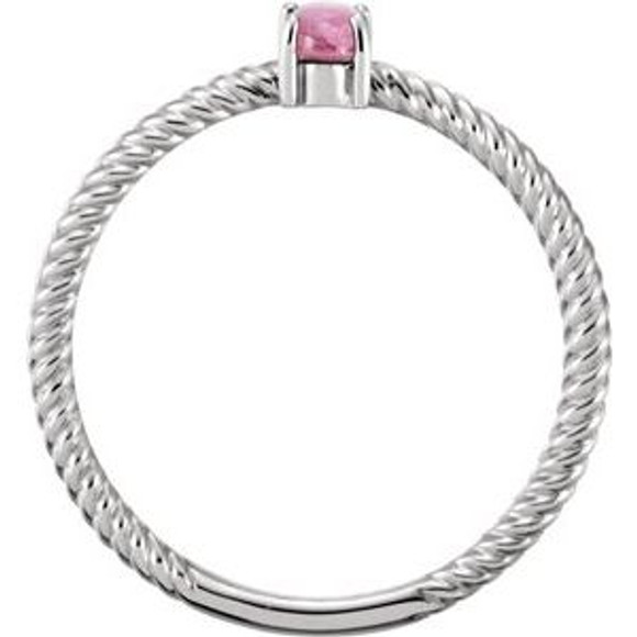 Fabulous and feminine, this pink tourmaline ring will make you feel more beautiful than ever after just moments of having it on.