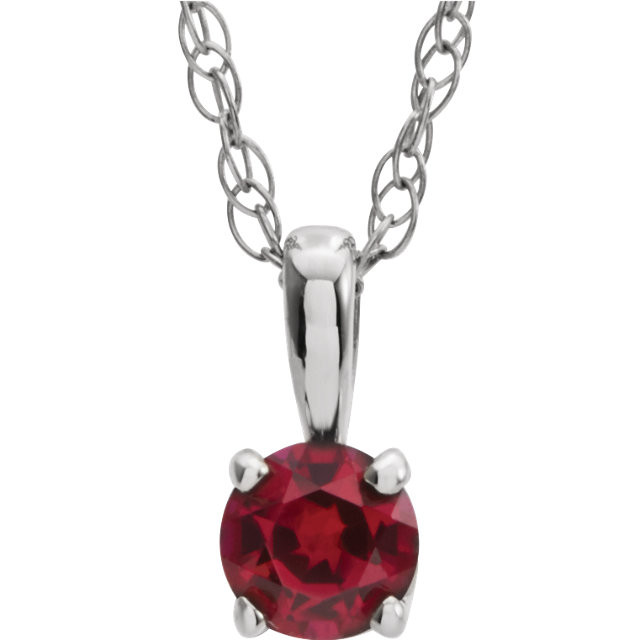 The firecracker-red ruby is a celebration of color for those born in July. Birthstone jewelry featuring this regal gemstone symbolizes integrity, confidence and strength.