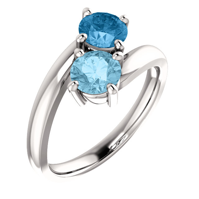 A Timeless Treasure and Style Classic, our rings are always fit for any occasion. Beautifully crafted and designed our Aquamarine and Topaz ring is sure to win your way into her heart.