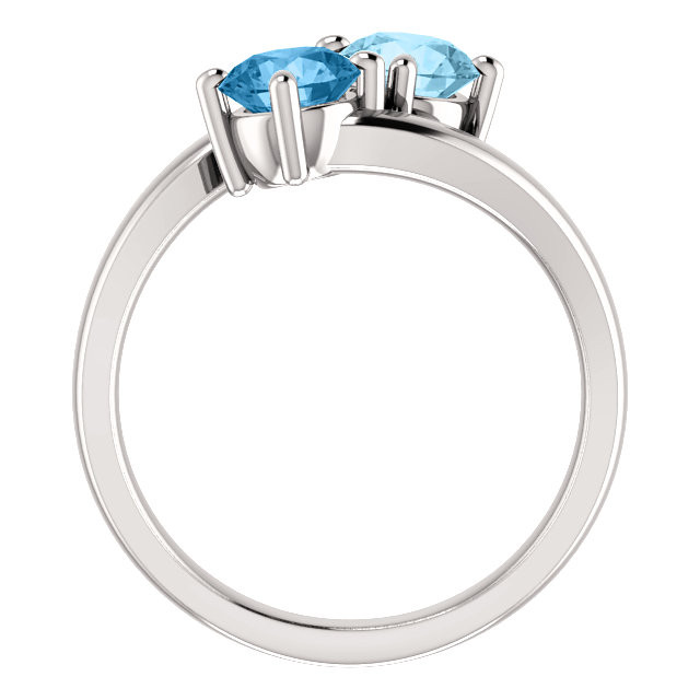 A Timeless Treasure and Style Classic, our rings are always fit for any occasion. Beautifully crafted and designed our Aquamarine and Topaz ring is sure to win your way into her heart.