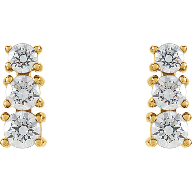 Product Specifications

Quality: 14K Yellow Gold

Jewelry State: Complete With Stone

Stone Type: Cubic Zirconia

Weight: 1.85 Grams

Finished State: Polished

Pair