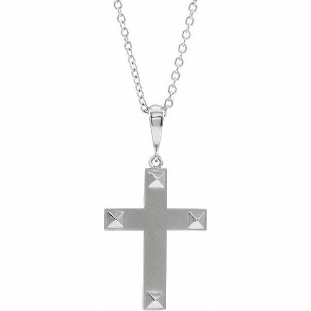 The Cross Necklace will bring your faith close to your heart.  A meaningful and significant gift for that special person who is not afraid to show the love for their faith. 