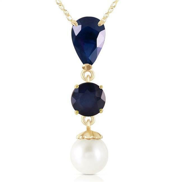  This gorgeous, affordable pearl necklace is perfect for you or a loved one. Forged by hand with passion and precision, this piece is a pure example of how beautiful it is when gemstones and gold come together to form exquisite jewelry that will dazzle the eye and last for generations to come. Available in 14K yellow, white or rose gold.