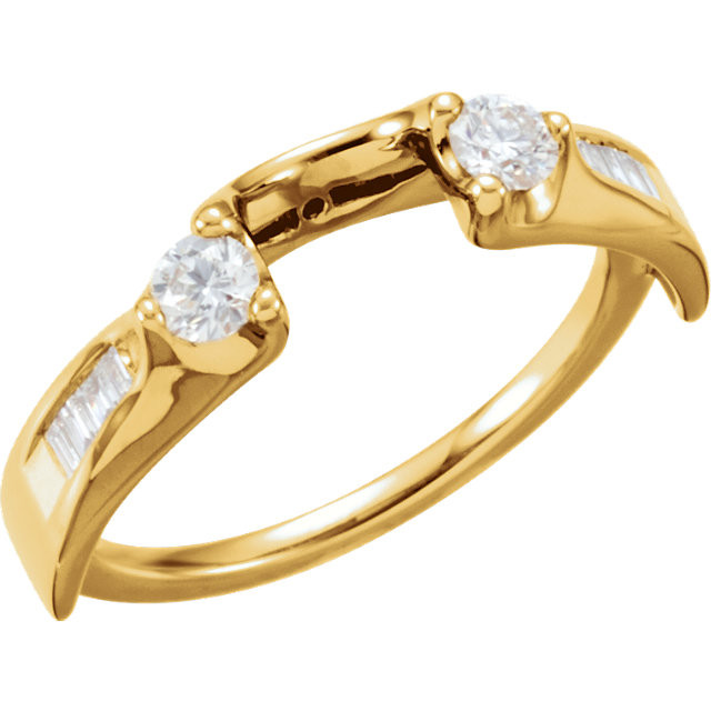 Product Specification

Quality: 14K Yellow Gold

Jewelry State: Complete With Stone

Total Carat Weight: 1/2

Ring Size: 06.00

Stone Type: Diamond

Stone Shape: Round

Stone Color: H-I

Stone Clarity: SI1-SI2

Weight: 3.55 grams

Finished State: Polished