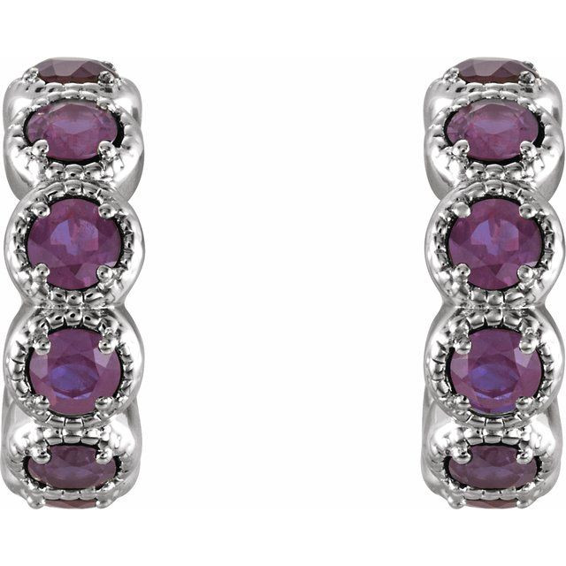 The perfect gift for her June birthday, these spirited earrings offer eye-catching style.