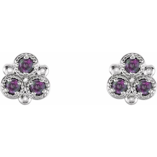 The perfect gift for her June birthday, these spirited earrings offer eye-catching style.