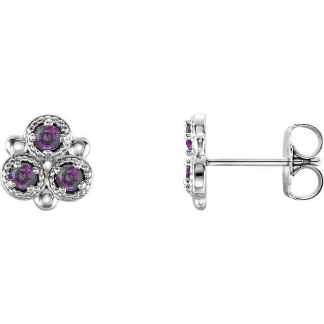 The perfect gift for her June birthday, these spirited earrings offer eye-catching style.