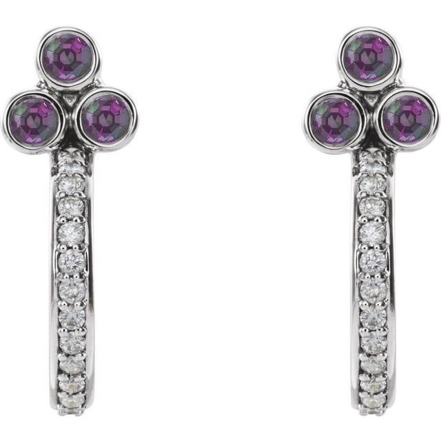 The perfect gift for her June birthday, these spirited earrings offer eye-catching style.