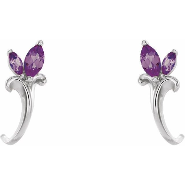The perfect gift for her June birthday, these spirited earrings offer eye-catching style.