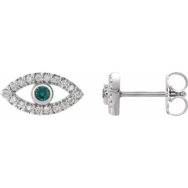 The perfect gift for her June birthday, these spirited earrings offer eye-catching style.