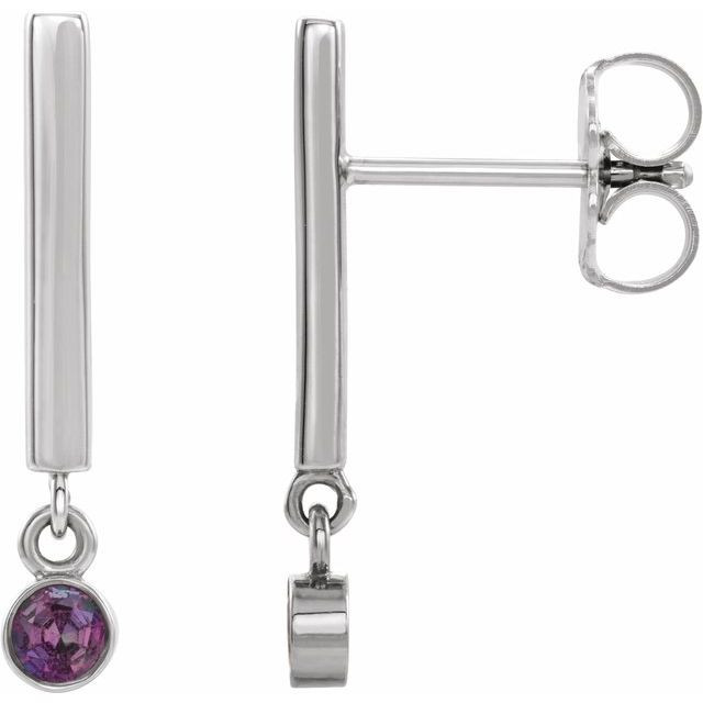 The perfect gift for her June birthday, these spirited earrings offer eye-catching style.